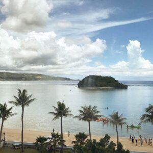 グアムのレンタカーがなければ遊べない–アルベ島、アガナ湾