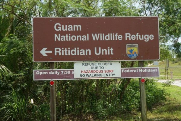 グアム最北端のビーチ–リティディアンビーチ